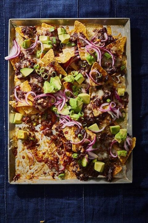 pantry recipes - bbq beef nachos