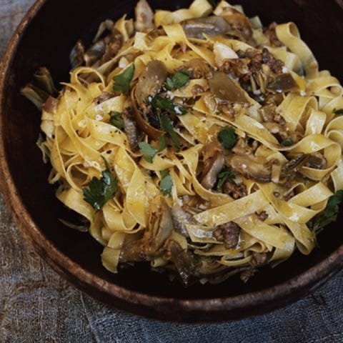 papardelle artisjokken papardelle artisjokken