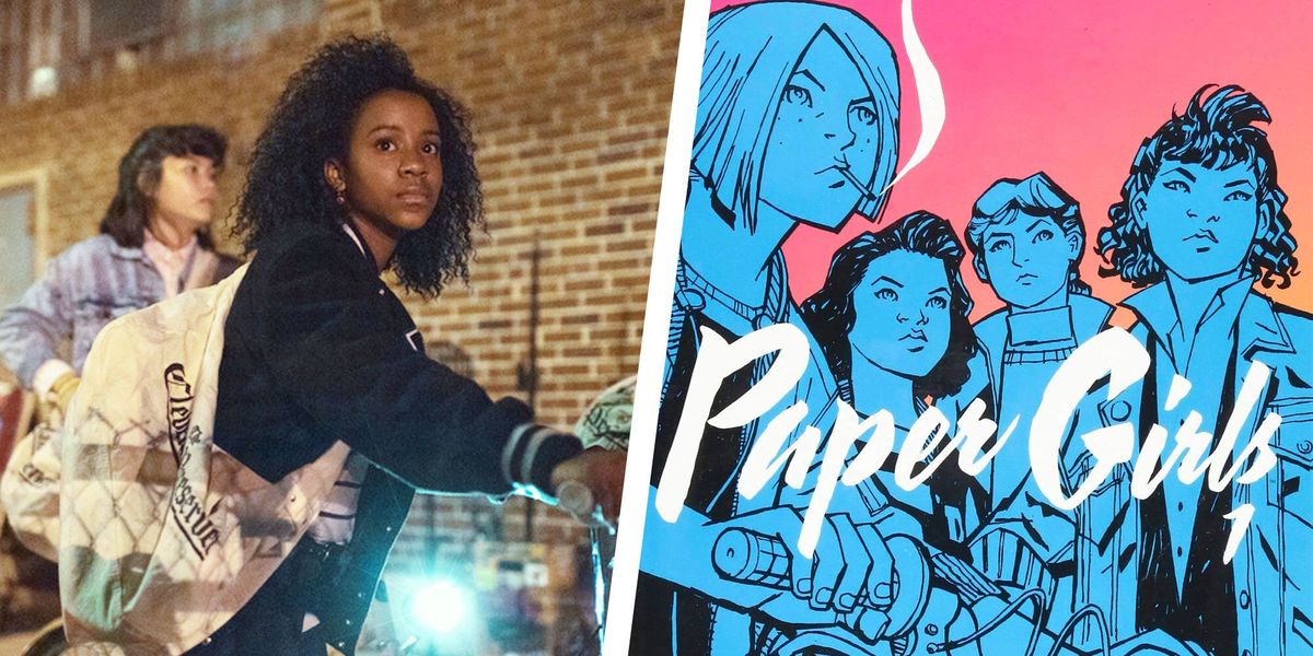 Les Paper Girls d’Amazon sont-elles basées sur des bandes dessinées?  Lire la série de bandes dessinées d’images