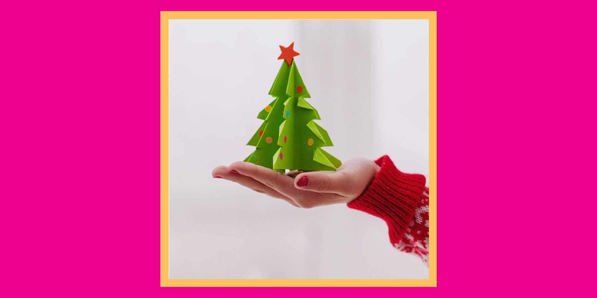 A faithful innovation hedge How to make paper Christmas tree decorations