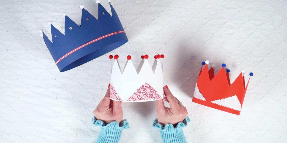 How To Make Paper Crowns For The Queen's Platinum Jubilee