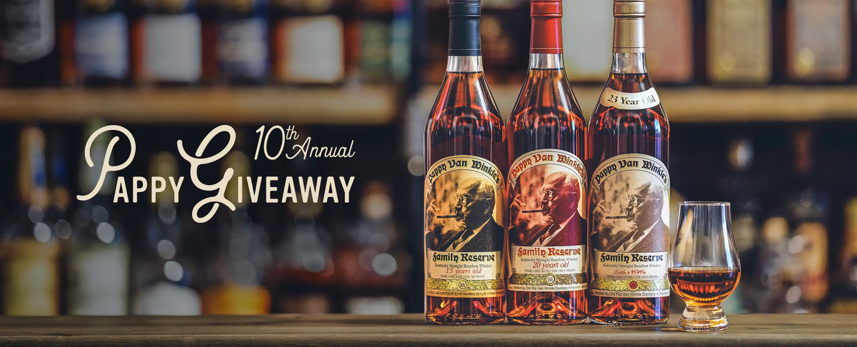 Spend $75+ at Huckberry and You Might Win Three Bottles of Pappy and $10,000