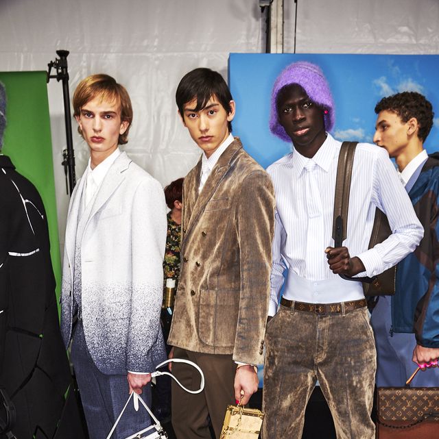 First Look Louis Men's Paris Fashion Week – Exclusive Backstage Photos from Louis Vuitton Men's 2020