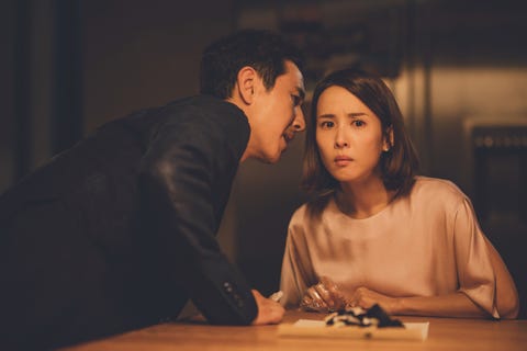 parasite, sun kyun lee, yeo jeong jo