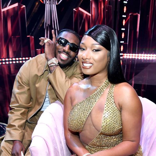 megan thee stallion and pardison fontaine at the 2021 iheartradio music awards