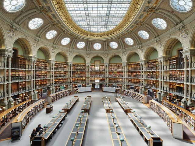 parigi, bibliothèque nationale de france, atelier gaudin architects, bnf, la salle ovale