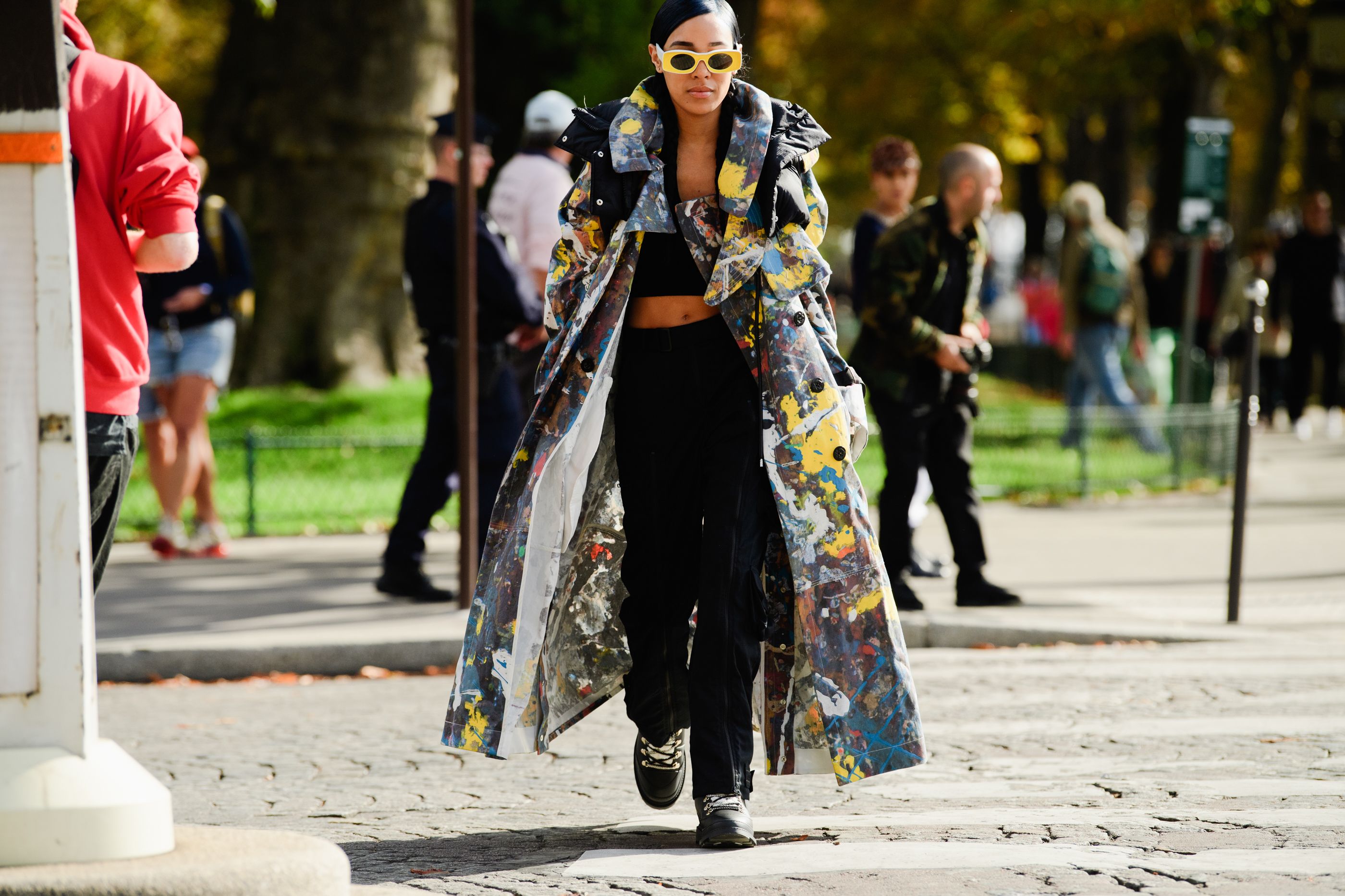 The Best Street Style At Men S Paris Fashion Week Fall 2020 Popsugar Fashion Middle East