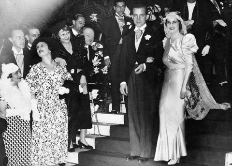 Barbara Hutton Marries Prince Mdivani barbara hutton marries prince mdivani