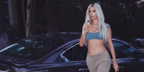 Paris Hilton Transforms Into Kim Kardashian