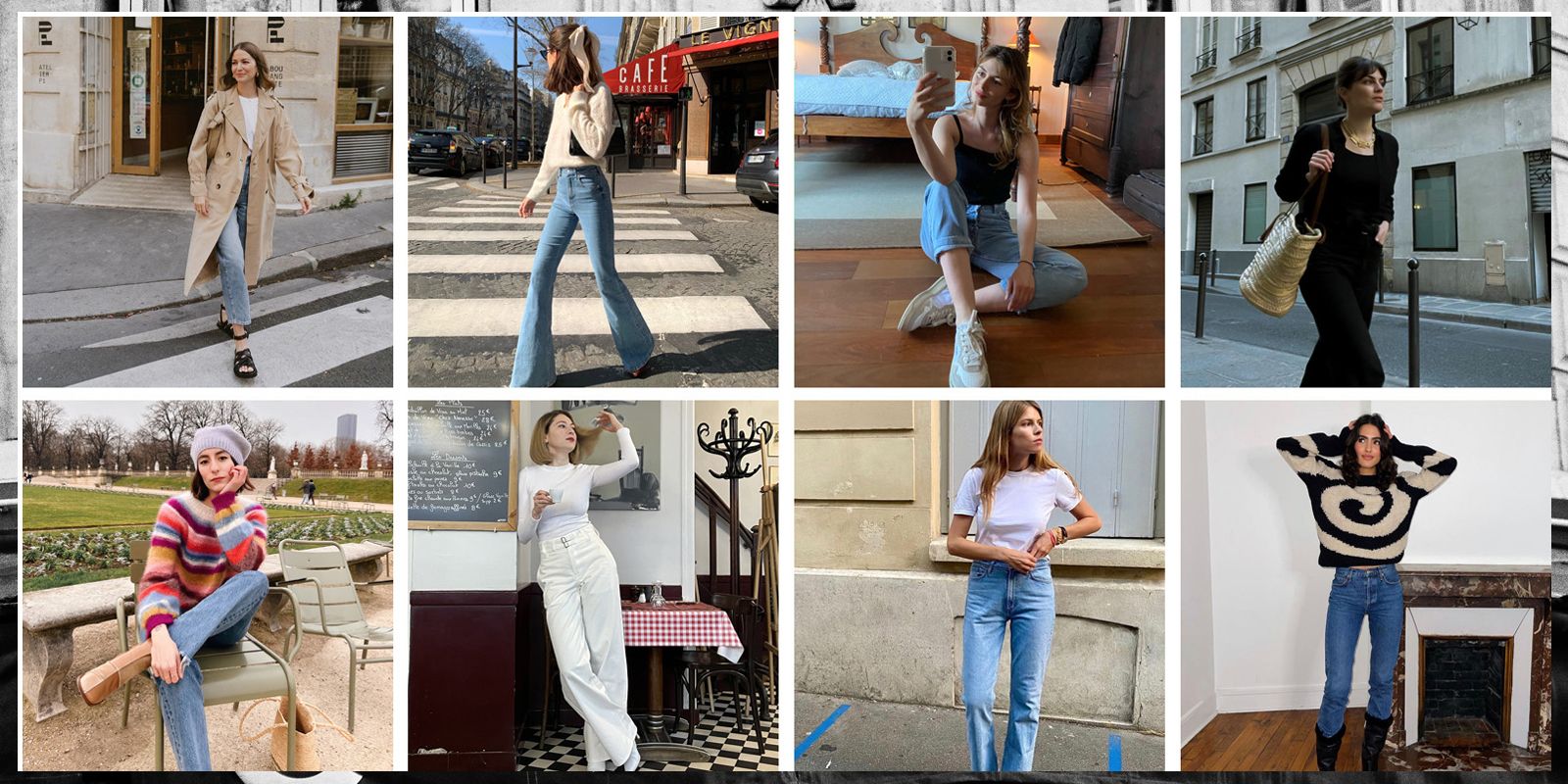 パリジェンヌのデニムは なぜ素敵 デニムの選び方 コーデの極意をおしゃれプロ10人にヒアリング ファッション Elle エル デジタル