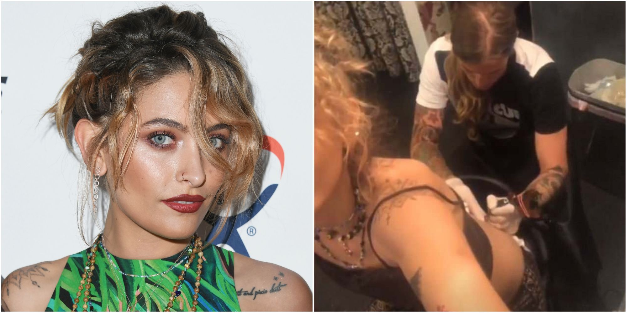 Paris Jackson Shares Lower Back Tattoo Session After Calling Out  'Concerned' Relatives On Instagram