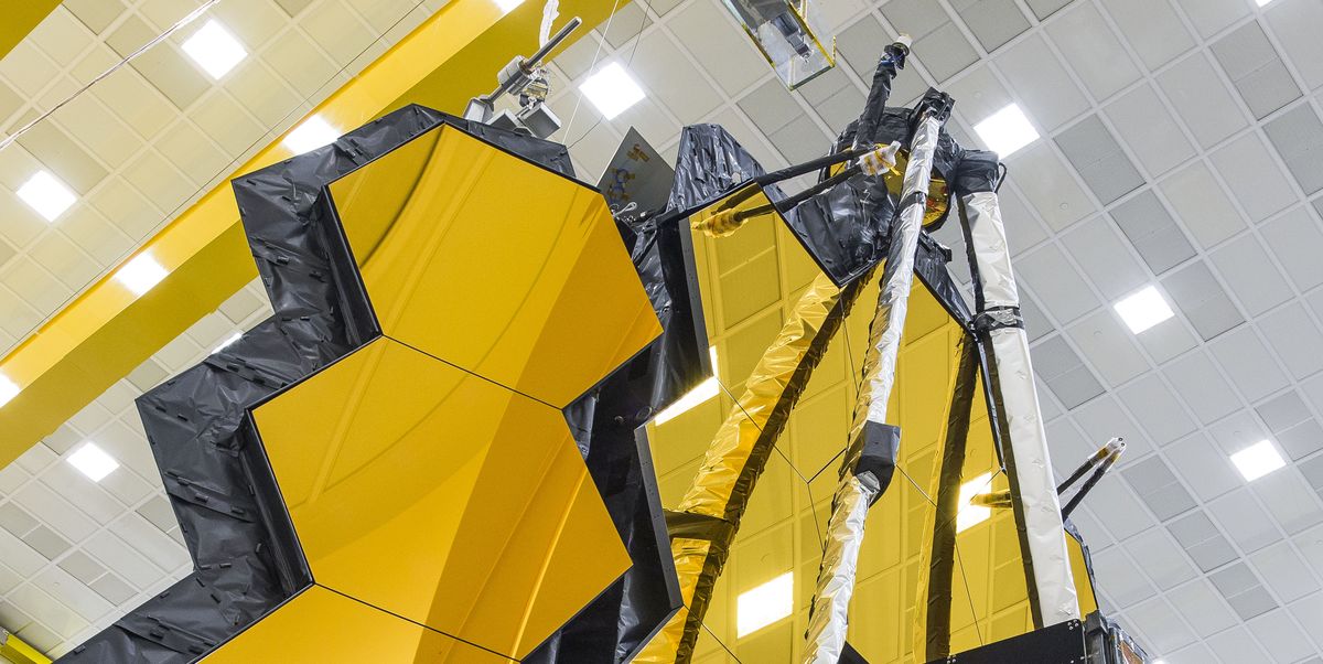 NASA's James Webb Telescope Spreads Its Wings for the First Time