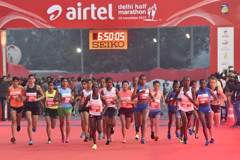 Airtel Delhi Half Marathon 2017