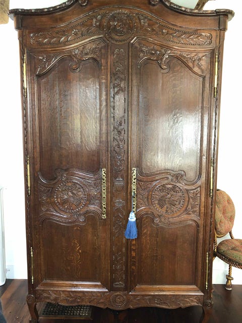 party closet armoire closed georgantas veranda