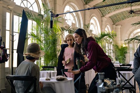 rebecca hall behind the scenes of passing with thompson and negga