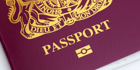 UK passport, British passport