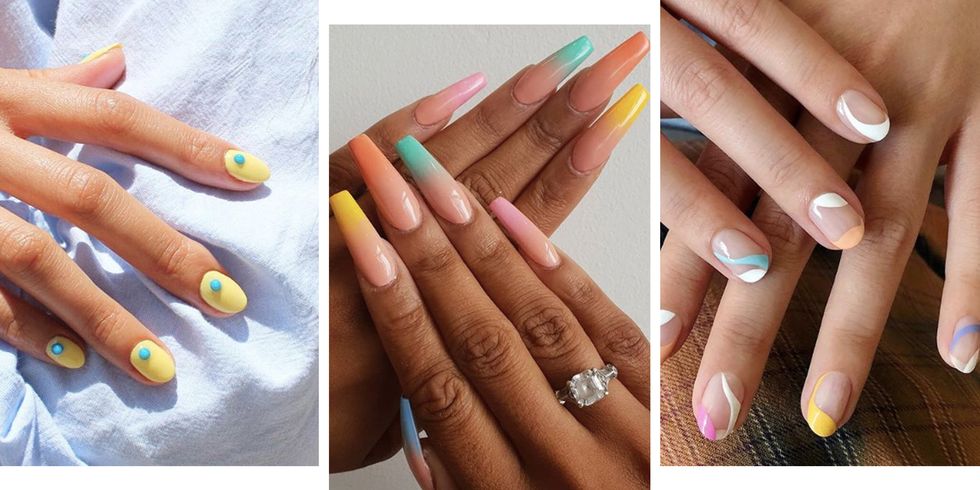 23 surprisingly chic pastel nail designs