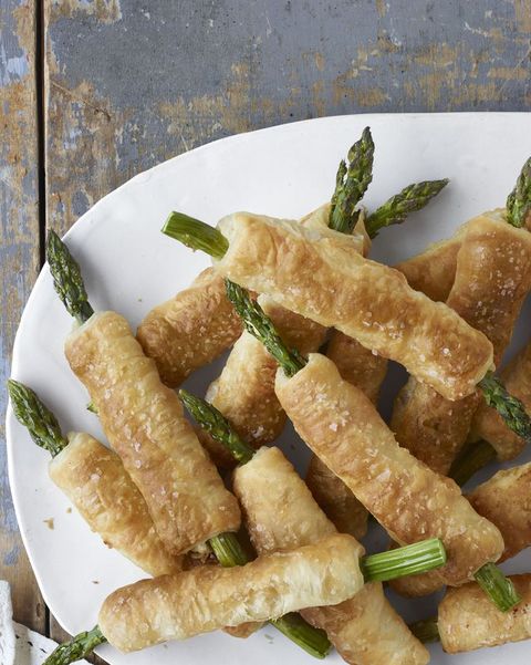 pastry wrapped asparagus