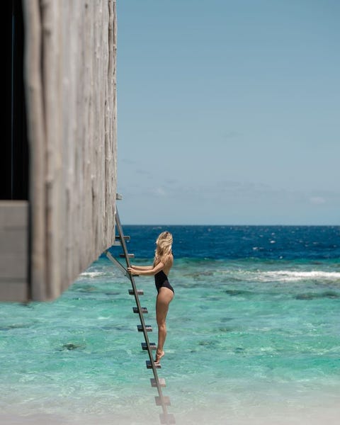 patina maldives ladder