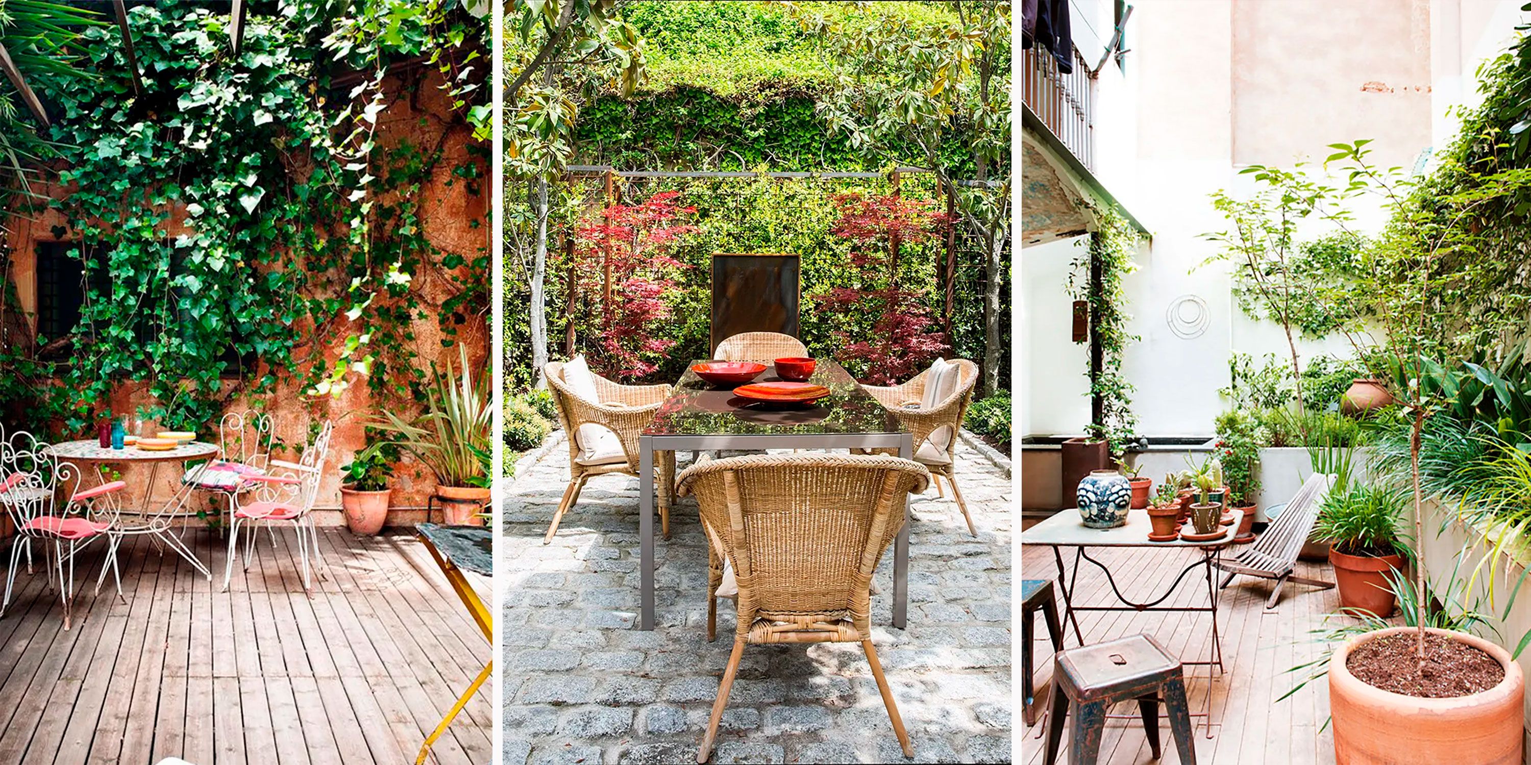 Optimista Destierro Y equipo Casas con patio ajardinado: ideas para decorarlo