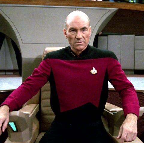 Patrick Stewart as Jean-Luc Picard, Star Trek Next Generation