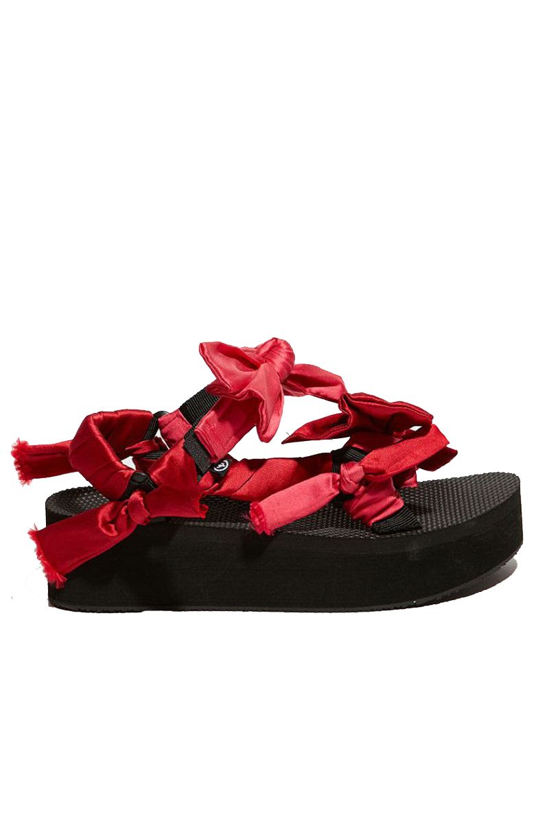 best red sandals