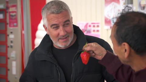 Paul Hollywood Eats Japan Stuns Viewers With Price Of Strawberry Paul Hollywood Eats Japan Stuns Viewers With Price Of Strawberry