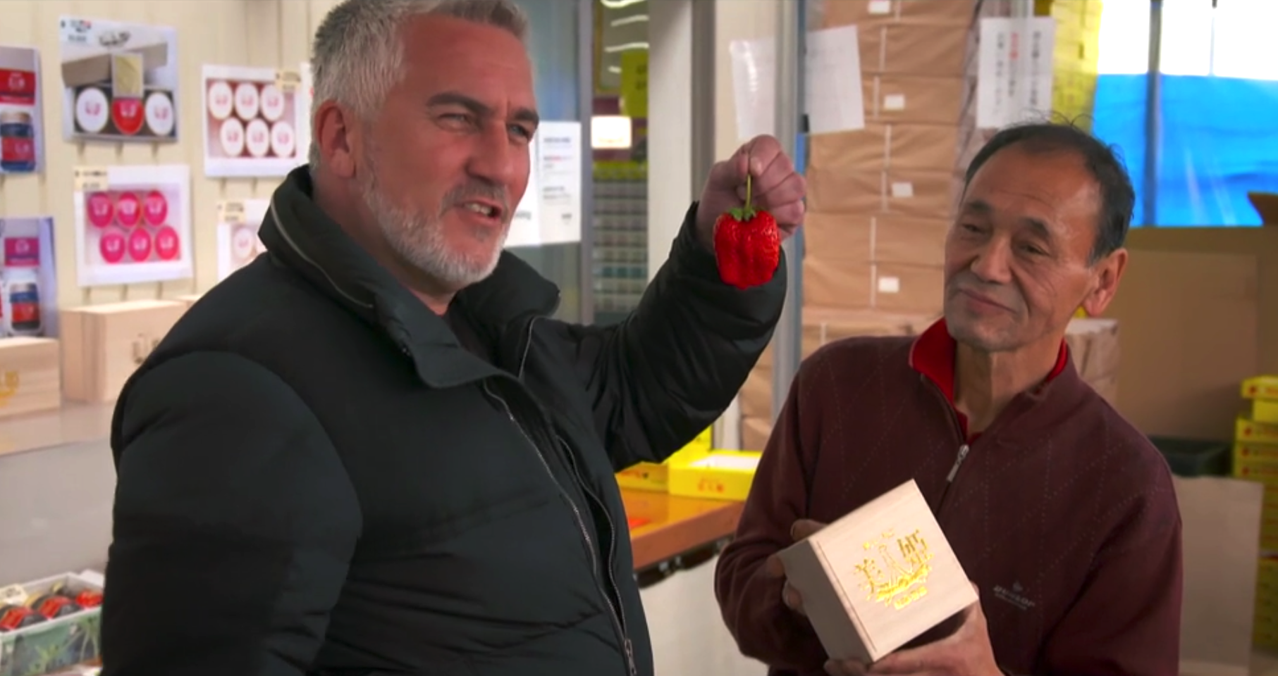 Paul Hollywood Eats Japan Stuns Viewers With Price Of Strawberry