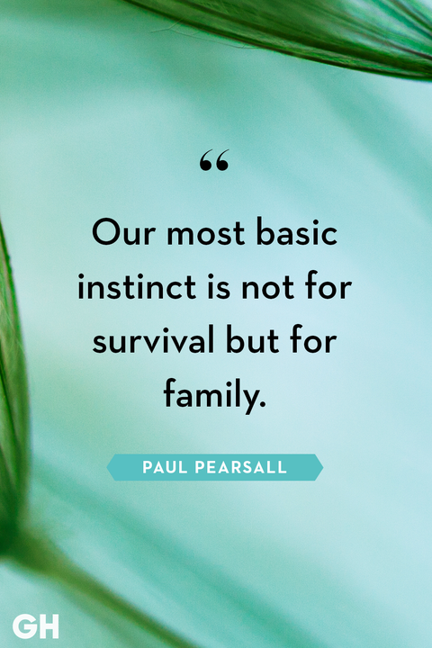 family quotes paul pearsall