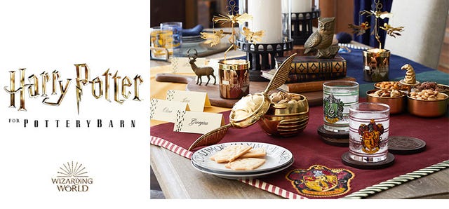 Pottery Barn Released A Harry Potter Kitchen Home Collection