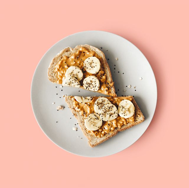 peanut butter toast  healthy sweet snacks