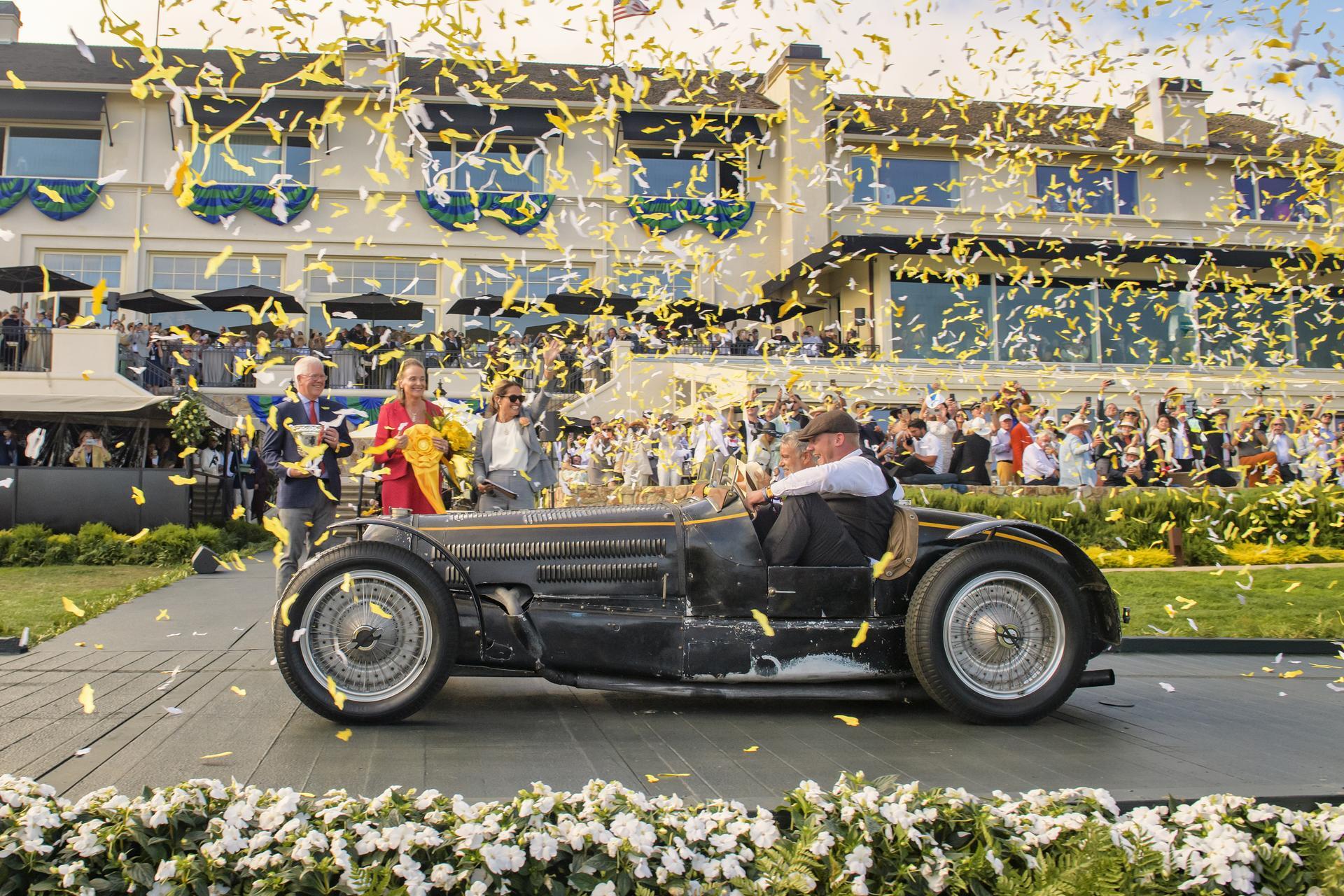 Beaters Rejoice! Unrestored Bugatti Wins Pebble!