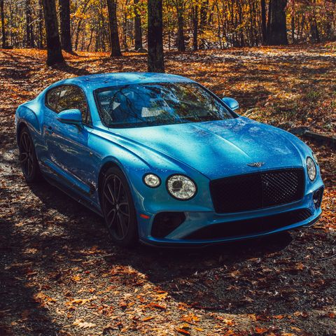 2021 performance car of the year, bentley continental gt v 8