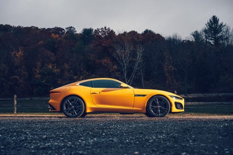 2021 performance car of the year, jaguar f type r