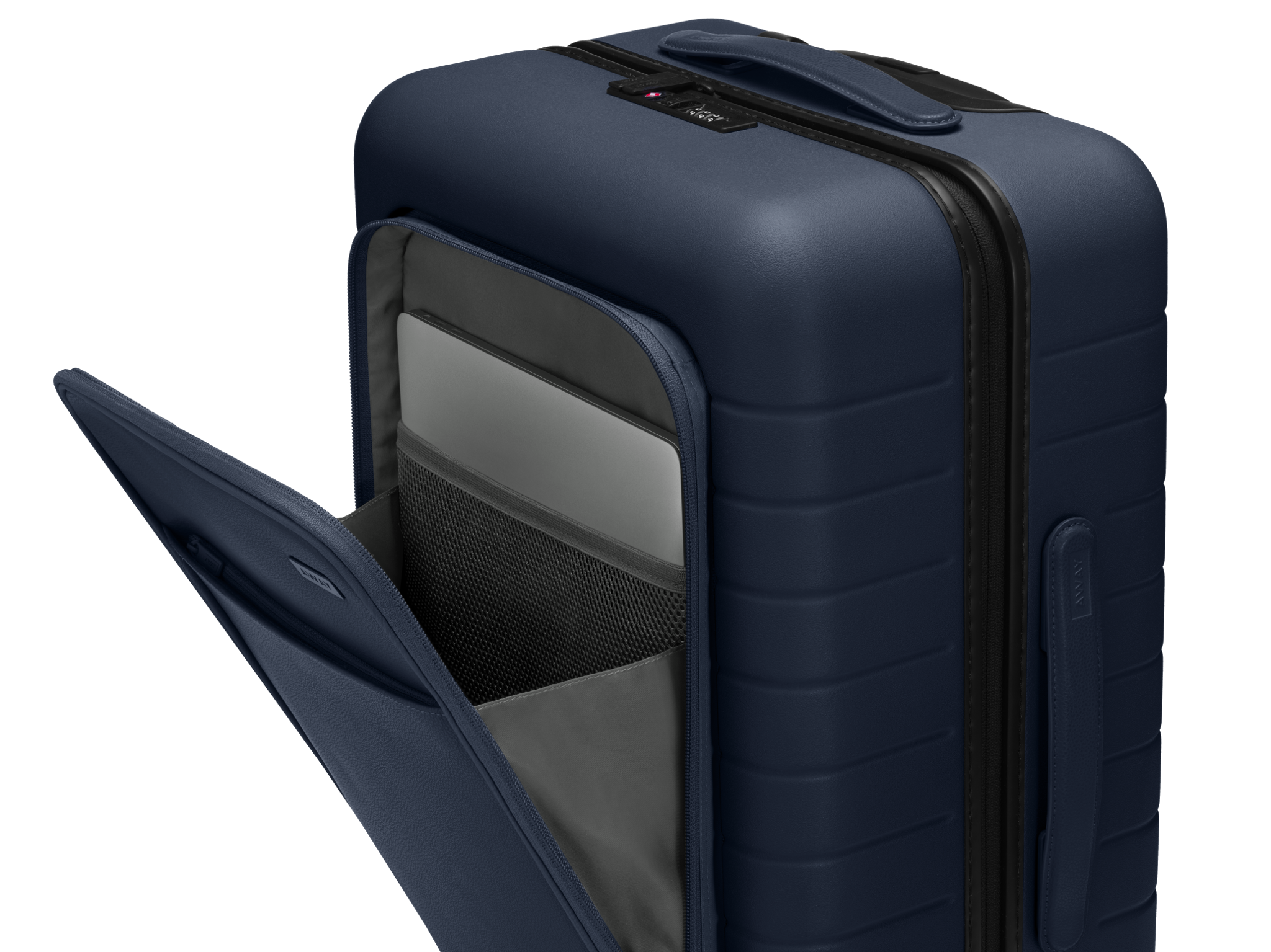 away luggage with pocket