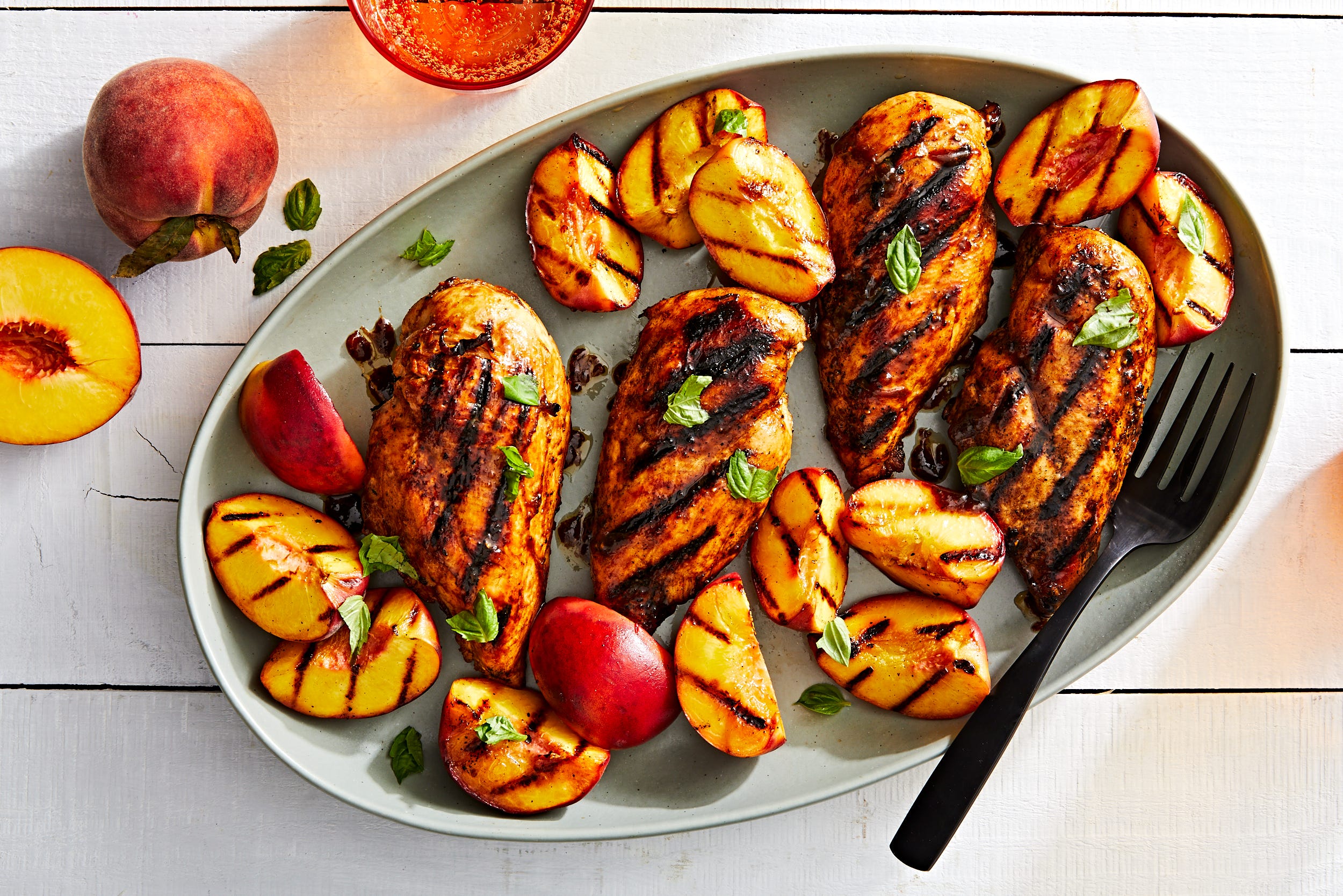 Peach Balsamic Grilled Chicken Is The Perfect Summer Dish