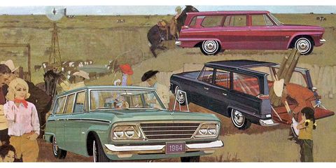 1964 stubebaker wagons brochure