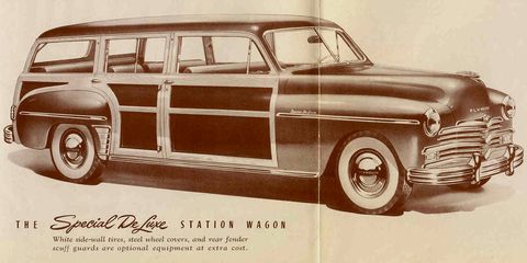 1949 plymouth wagon brochure
