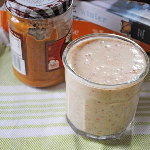 Apples and Peanut Butter Smoothie