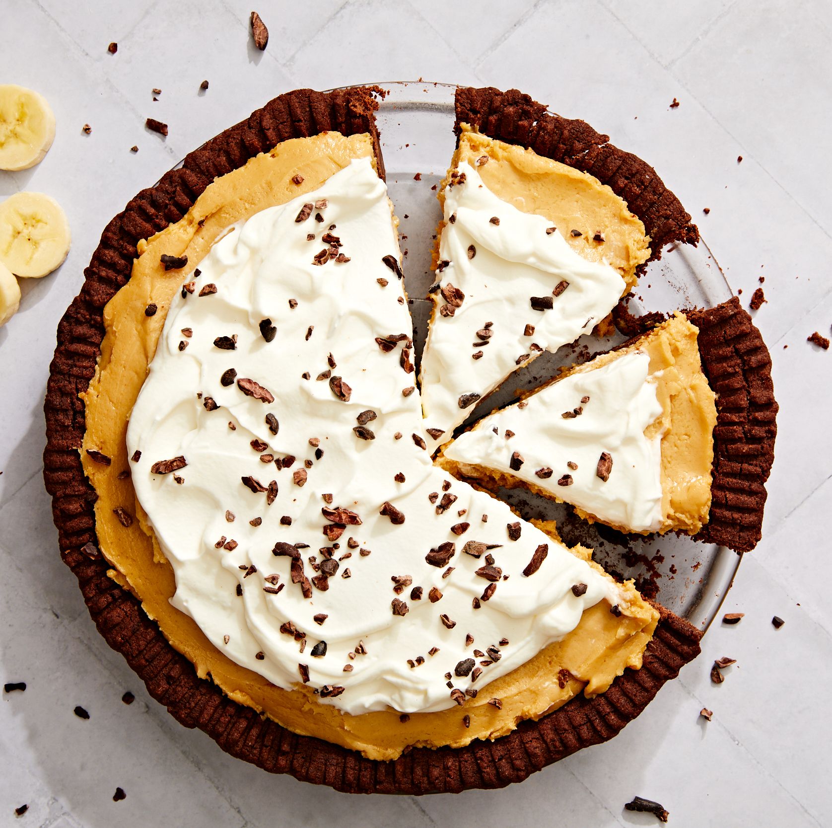 Peanut Butter Banana Pie Is The Easiest Summer Dessert