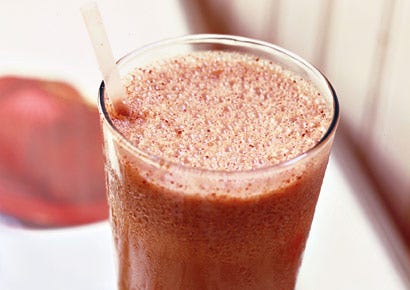 eenvoudige 400 Caloriemaaltijden: pindakaas Smoothie