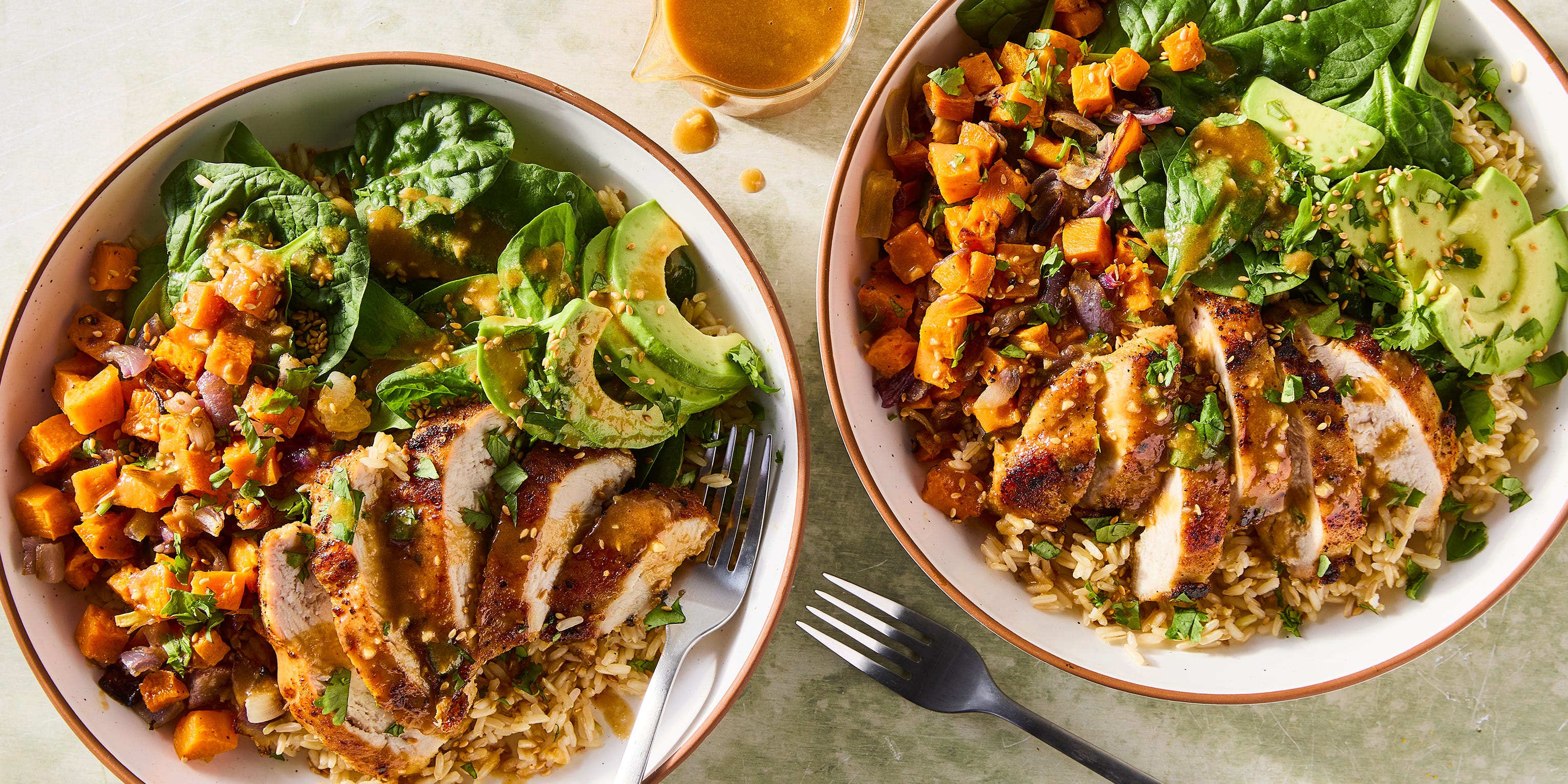 Our Peanut Chicken Protein Bowl Is The Ultimate Versatile Meal—Just Don't Skip That Dressing!