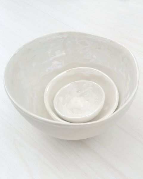 ceramic pearl bowl, £999, ﻿melissaceramics﻿ at etsy