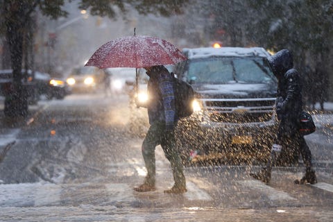 New York City Gets its First Snowfall Of The Season