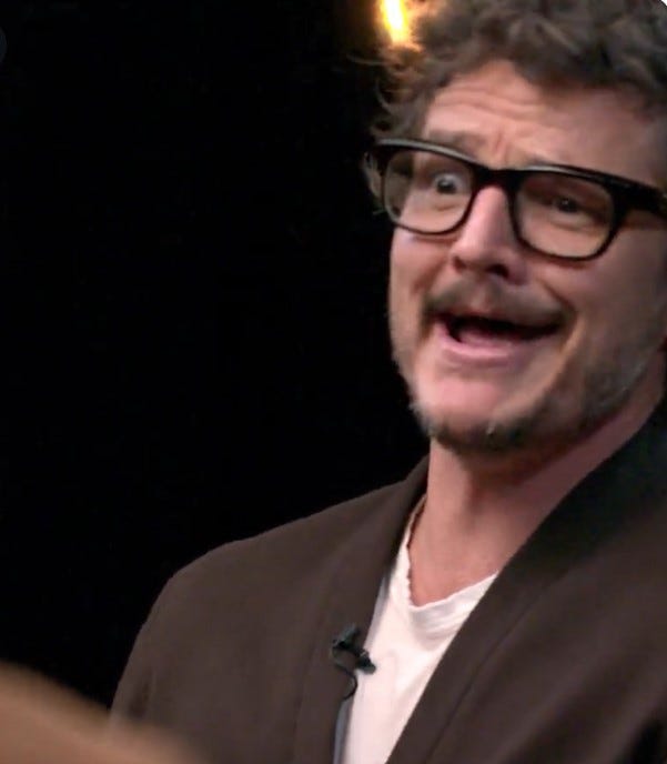 Pedro Pascal is not going to be your ‘daddy’, but neither is anyone’s (and his face says it all)