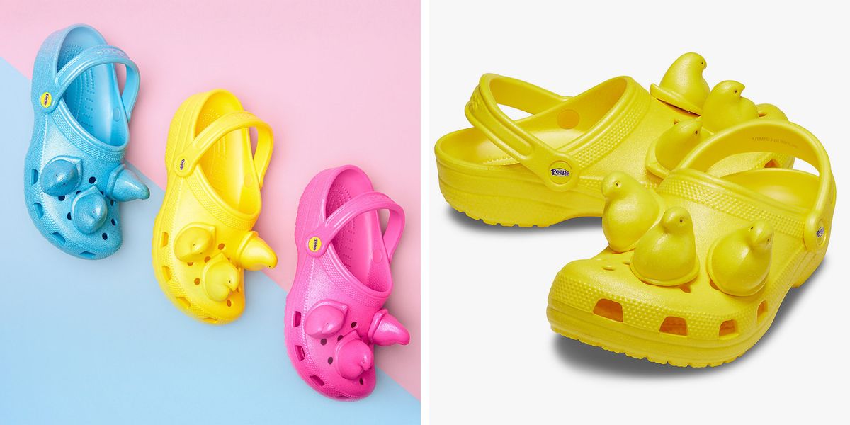 Crocs Just Released Peeps-Themed Shoes, Complete With Chick Marshmallow ...