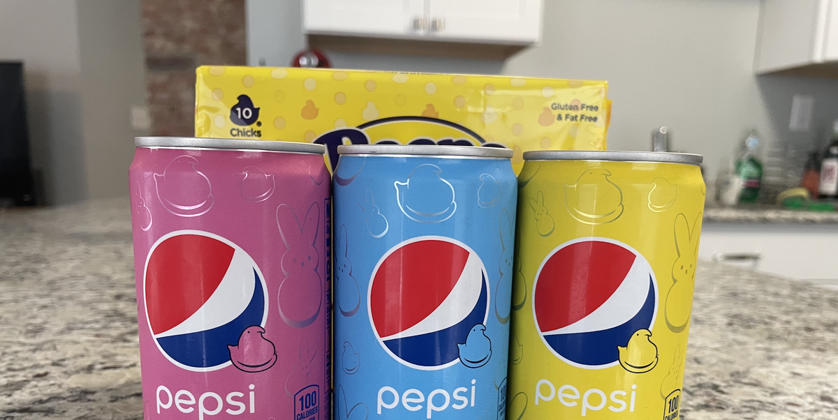 We tried Peeps Pepsi and it tasted like Easter treat