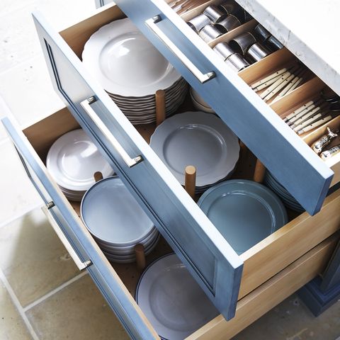 plastic kitchen drawer dividers adjustable