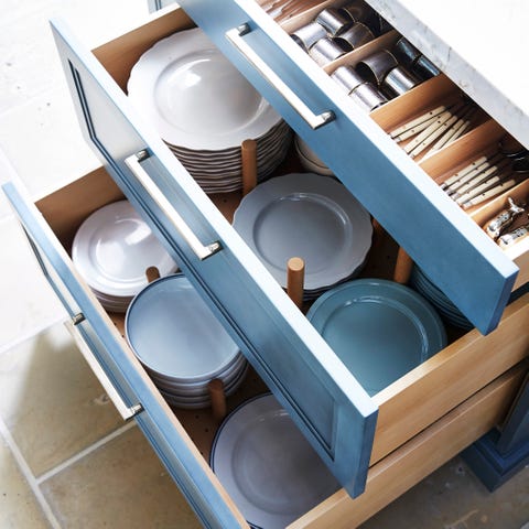 16 Best Kitchen Cabinet Drawers Clever Ways To Organize Kitchen