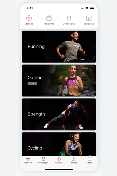 best workout apps — peloton